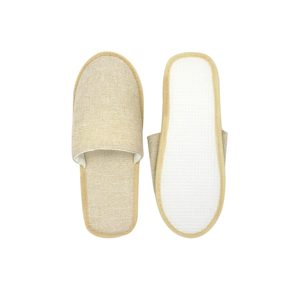 Eco Linen Hotel Slipper — Image 4