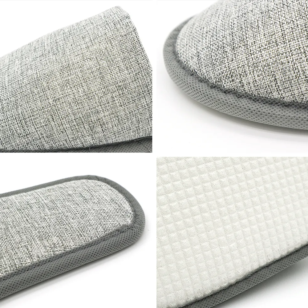 Eco Linen Hotel Slipper — Image 5