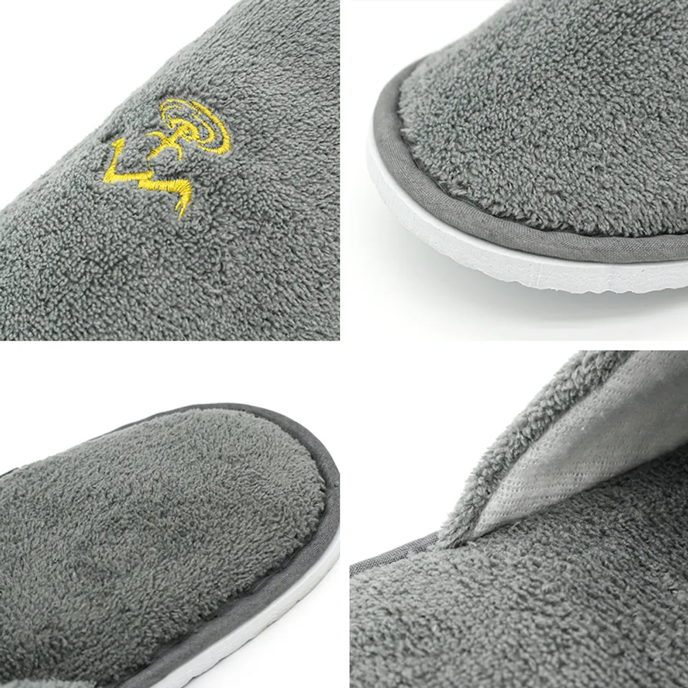 Coral Fleece Hotel Slipper — Image 5
