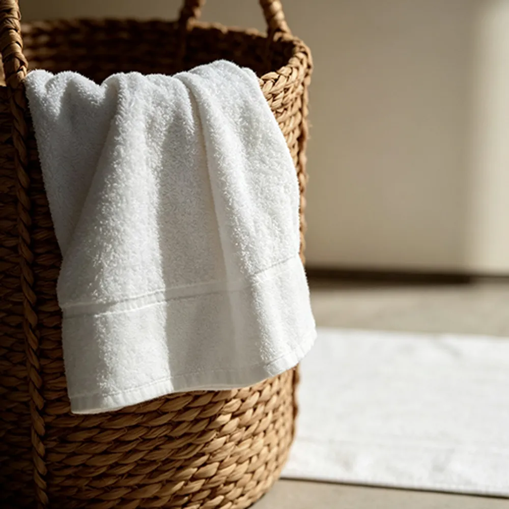 16S Platinum Satin Border Face Towel — Image 3